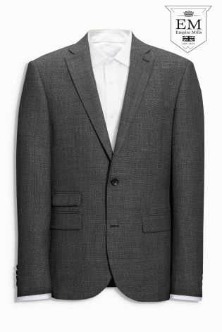 Signature Textured Slim Fit Suit: Jacket